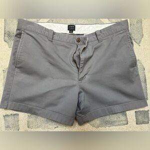 Jcrew grey size 35 waist men’s 5 inch inseam shorts